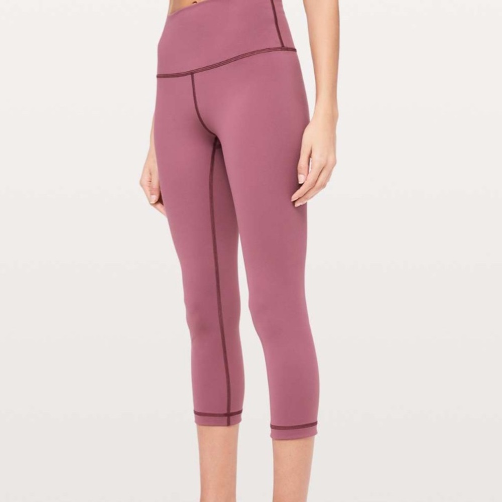 Lululemon Wunder Under Crop (High-Rise) *Full-On Luxtreme 21"
